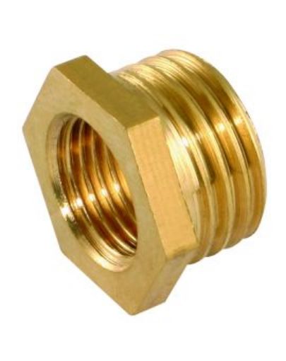 Picture of 042 3/4" x 1/2" Red Bush