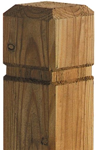 Picture of Deck Post Shaped Treated PAO 95 x 95mm x 1.8mtr 