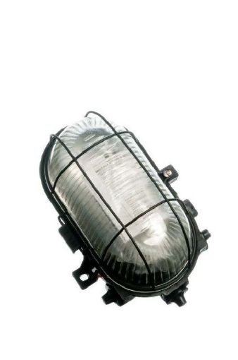 Picture of Powermaster 60W Oval Bulk Head Black 1753-04