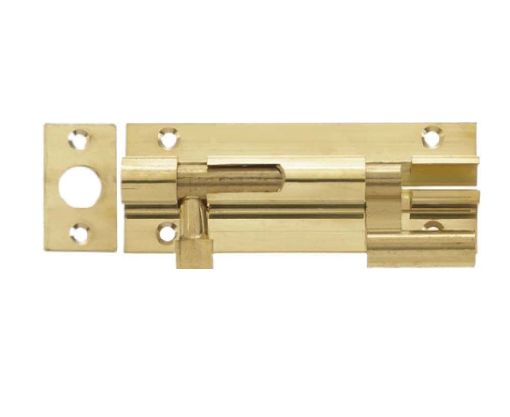 Picture of Phoenix 4" Necked Brass Barrel Bolt (1)