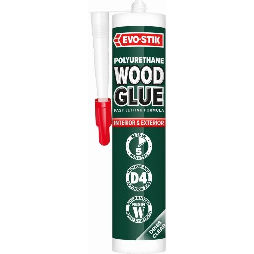 Picture of Bostik Evo-Stik Polyurethane Wood Adhesive 310ml Cartridge