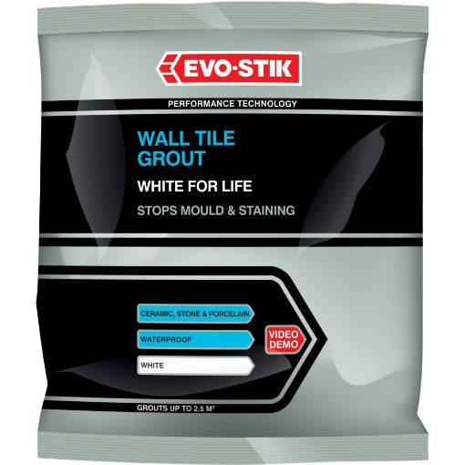Picture of Bostik Evo-Stik Tile Grout White 500Gr