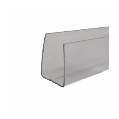 Picture of Multiwall Polycarbonate Fitting- Edge Trim Clear 10mm x 2.1mtr