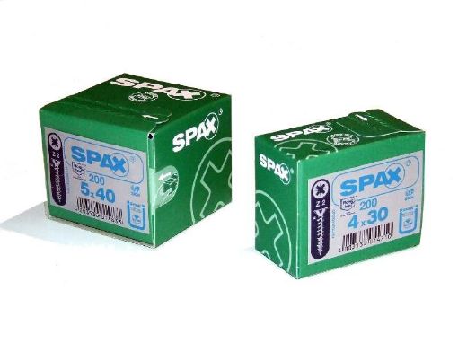 Picture of Spax Silver Csk 3.0x12 200