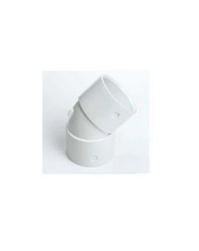 Picture of **USE CODE M45D** Waste Bend White 45 Degree 32mm 1 1/4"