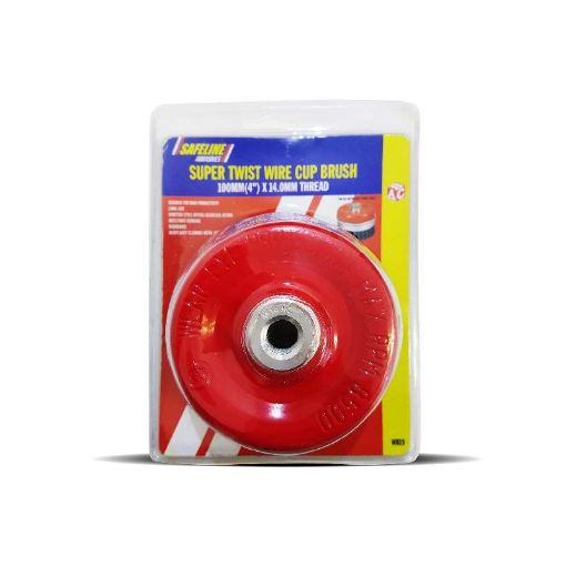 Picture of Safeline 5"  M14 Crimped Cup Wire Brush Brushes
9" Grinder