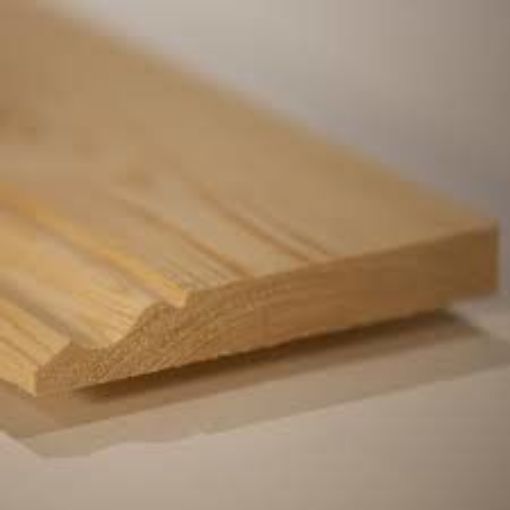 Picture of White Deal Torus Skirting 175mm x 22mm x 5.4m (18' 7x1)