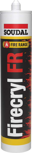 Picture of Soudal Firecryl Fr White 300 ml