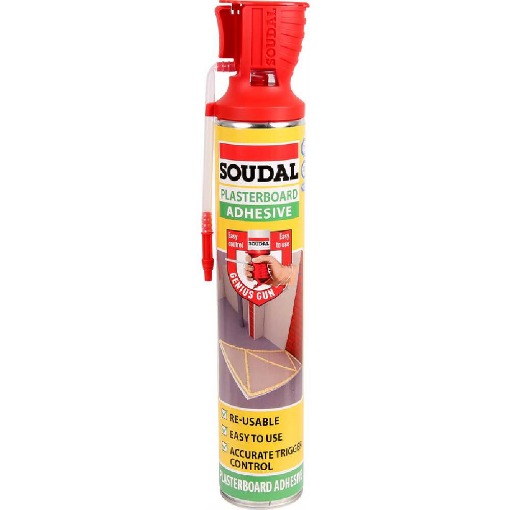 Picture of Soudal Genius Gun® Plasterboard Adhesive 750 ml