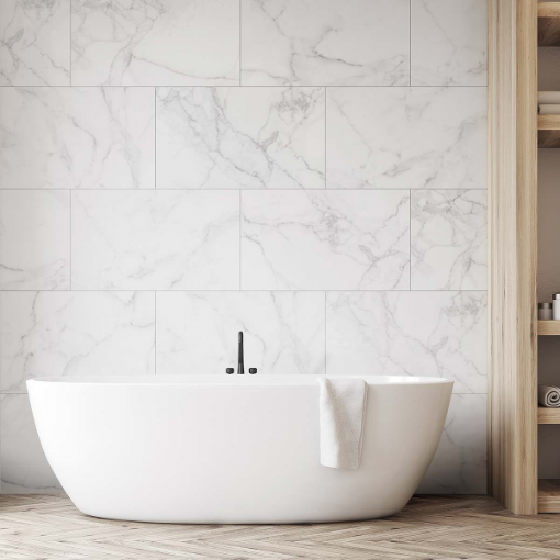 Picture of Dumawall Composite Tiles Bianca Marble (1.95 m2 per Pack)