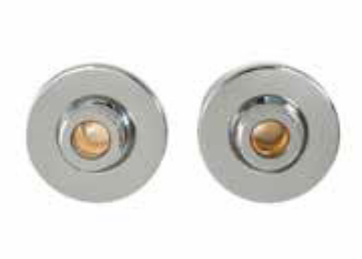 Picture of Round New Type  Shower Bracket Wall Fixings (Pair)
 