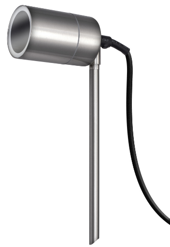 Picture of Luceco Stainless Steel Exterior Decorative GU10 Garden Spike Light - Ip44