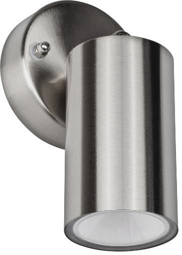 Picture of Luceco Stainless Steel LED Single Head Adjustable Wall Light 300Lm 4W 3000K