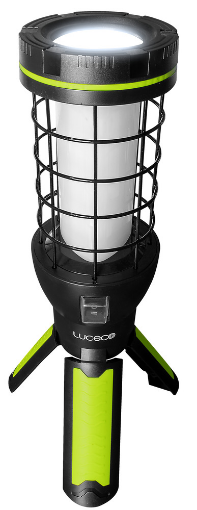 Picture of Luceco Multi-Functional Cage Rechargeable 360Deg Worklight 600Lm 6500K With Powerbank - Usb-C Charged