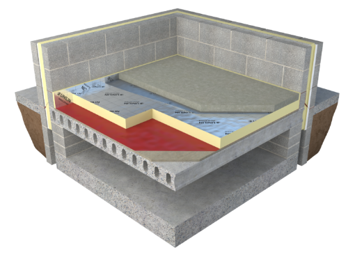 Picture of Xtratherm (Unilin) Thin-R Underfloor 2400mm x 1200mm x 60mm