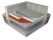 Picture of Xtratherm (Unilin) Thin-R Underfloor 2400mm x 1200mm x 80mm