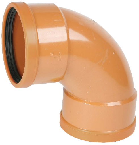 Picture of Wavin Sewer D/S Bend 90° 110mm