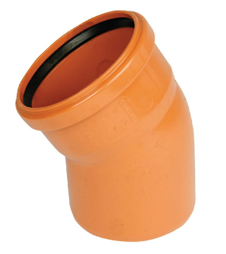 Picture of Wavin Sewer S/S Bend 30° 160mm (8)