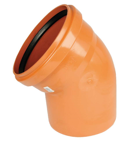 Picture of Wavin Sewer Bend 45° S/S 160mm SN4 (8)