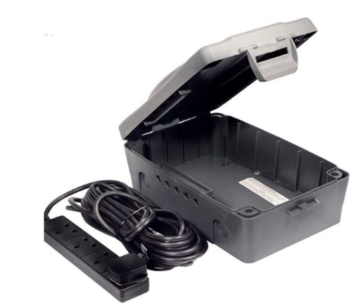 Picture of Masterplug Weatherproof Box with 10m 13A 4-Gang Extension Lead