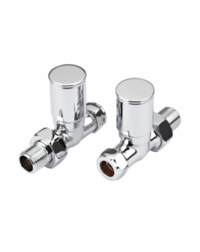 Picture of Contract Rad Valves Straight Chrome 1/2" 