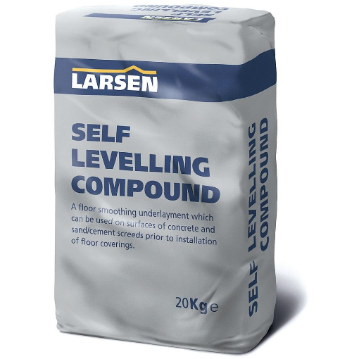 Picture of Larsen Self Levelling Compound SLC 100 20kg Bag Navy - Max Depth 6mm (coverage 4m2 @ 3mm)