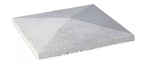 Picture of Concrete Pier Cappings 381mm x 381mm (15")