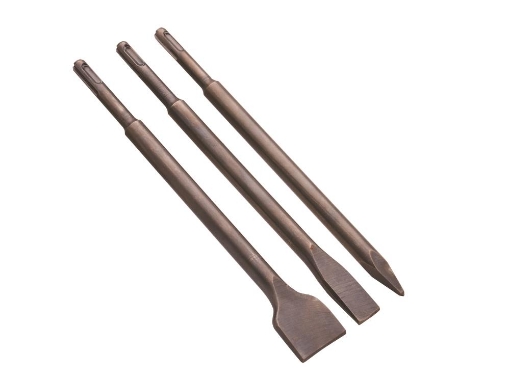 Picture of Faithfull 3 Piece SDS+ Chisel Bit Set